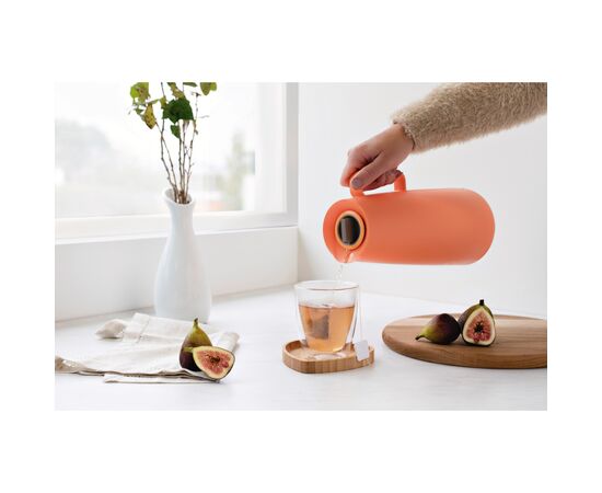 Термос Tramontina Exata 1 л Кораловий (61636/101), изображение 3 Термос Tramontina Exata 1 л Кораловий (61636/101), изображение 3