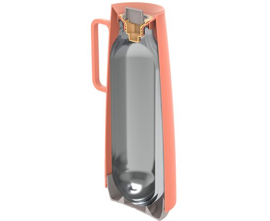 Термос Tramontina Exata 1 л Кораловий (61636/101), изображение 5 Термос Tramontina Exata 1 л Кораловий (61636/101), изображение 5