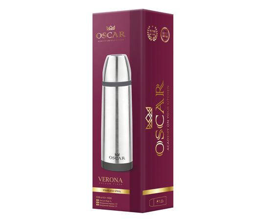 Термос Oscar Verona 1000 мл (OSR-6101-1000), изображение 2 Термос Oscar Verona 1000 мл (OSR-6101-1000), изображение 2