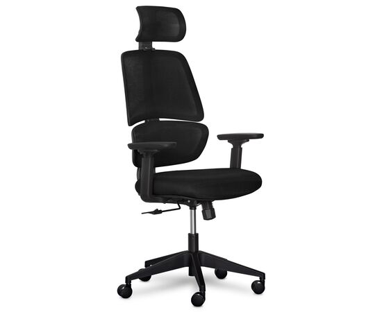Офисное кресло Mealux Leo Air Black (Y-543 KB), изображение 3 Офисное кресло Mealux Leo Air Black (Y-543 KB), изображение 3
