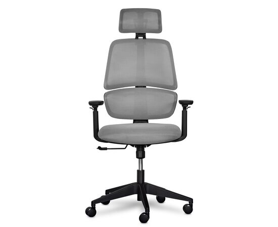 Офісне крісло Mealux Leo Air Dark Grey (Y-543 KBG), зображення 2 Офісне крісло Mealux Leo Air Dark Grey (Y-543 KBG), зображення 2