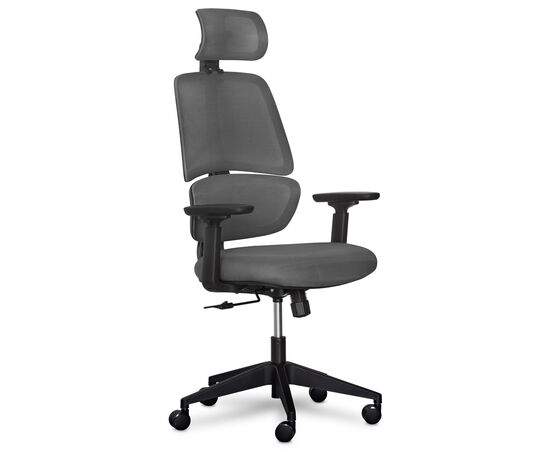 Офісне крісло Mealux Leo Air Dark Grey (Y-543 KBG), зображення 3 Офісне крісло Mealux Leo Air Dark Grey (Y-543 KBG), зображення 3