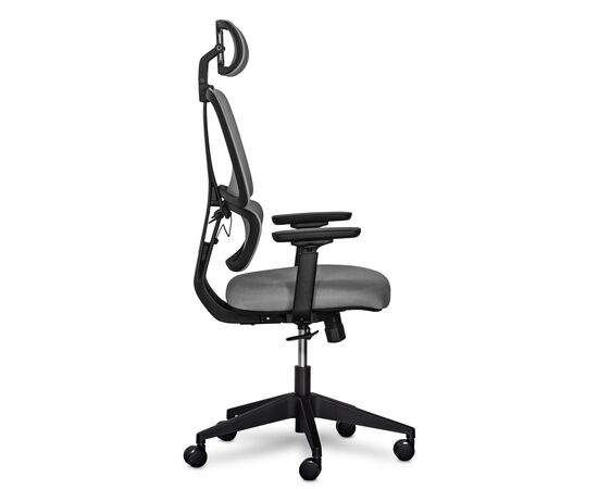 Офісне крісло Mealux Leo Air Dark Grey (Y-543 KBG), зображення 4 Офісне крісло Mealux Leo Air Dark Grey (Y-543 KBG), зображення 4