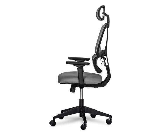 Офісне крісло Mealux Leo Air Dark Grey (Y-543 KBG), зображення 5 Офісне крісло Mealux Leo Air Dark Grey (Y-543 KBG), зображення 5