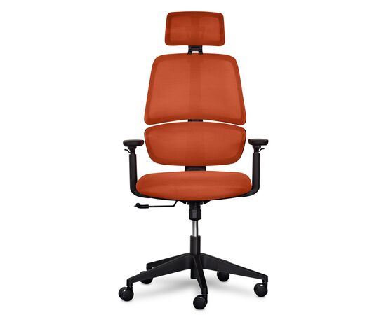 Офисное кресло Mealux Leo Air Orange (Y-543 KBY), изображение 2 Офисное кресло Mealux Leo Air Orange (Y-543 KBY), изображение 2