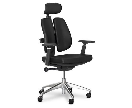 Офисное кресло Mealux Tempo Duo Black (Y-551 KB Duo), изображение 3 Офисное кресло Mealux Tempo Duo Black (Y-551 KB Duo), изображение 3