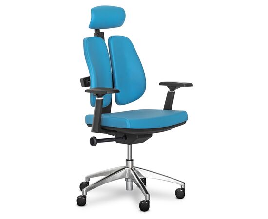 Офісне крісло Mealux Tempo Duo Blue (Y-551 KBL Duo), зображення 3