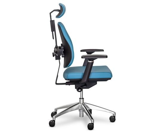 Офісне крісло Mealux Tempo Duo Blue (Y-551 KBL Duo), зображення 4