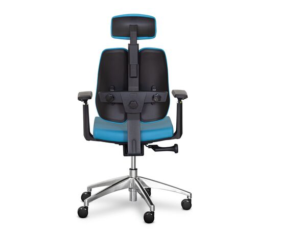 Офісне крісло Mealux Tempo Duo Blue (Y-551 KBL Duo), зображення 7