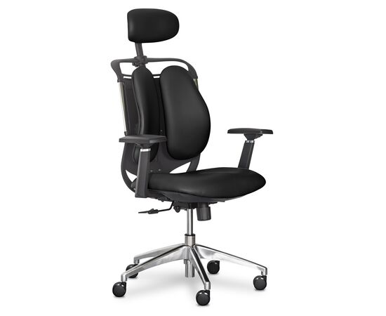 Офисное кресло Mealux Testa Duo Black (Y-552 KB Duo), изображение 3 Офисное кресло Mealux Testa Duo Black (Y-552 KB Duo), изображение 3