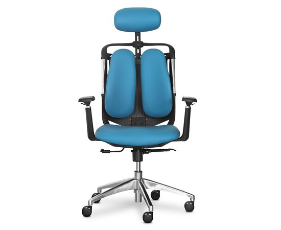 Офісне крісло Mealux Testa Duo Blue (Y-552 KBL Duo), зображення 2 Офісне крісло Mealux Testa Duo Blue (Y-552 KBL Duo), зображення 2