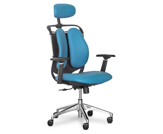 Офісне крісло Mealux Testa Duo Blue (Y-552 KBL Duo), зображення 3 Офісне крісло Mealux Testa Duo Blue (Y-552 KBL Duo), зображення 3