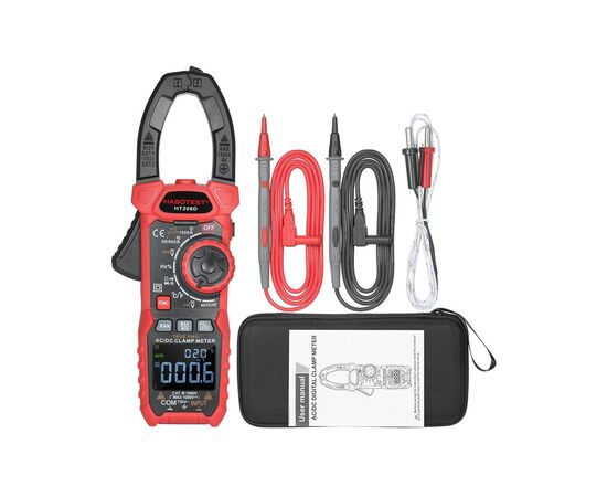 Токовые клещи Habotest DC1000V/1000A, AC750V/1000A (HT208D)