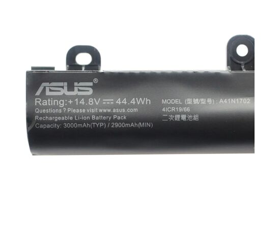 Аккумулятор для ноутбука ASUS PU1440 A41N1702, 3000mAh (44.4Wh), 4cell, 14.8V, Li-ion (A47813), изображение 2 Аккумулятор для ноутбука ASUS PU1440 A41N1702, 3000mAh (44.4Wh), 4cell, 14.8V, Li-ion (A47813), изображение 2