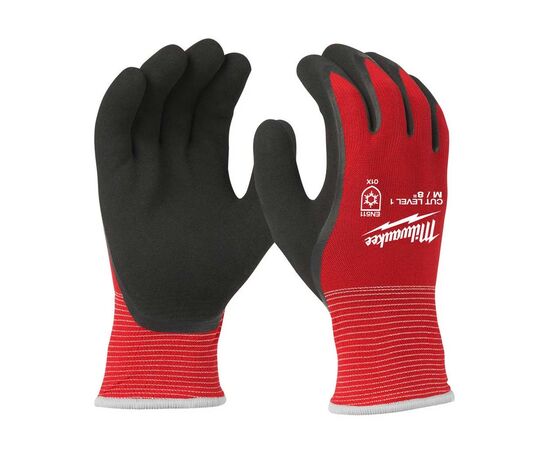 Захисні рукавички Milwaukee з опором порізам 1 рівня, зимові, 11/XXL (4932471346)