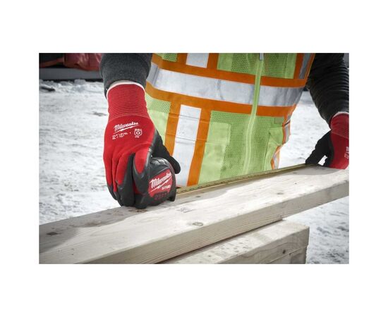 Защитные перчатки Milwaukee с сопротивлением порезам 1 уровня, зимние, 9/L (4932471344), изображение 3