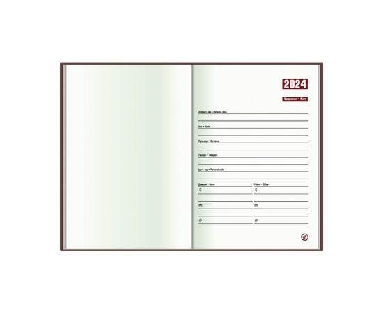 Еженедельник Economix датированный 2024 Spectrum, желтый А5 (E21850), изображение 2 Еженедельник Economix датированный 2024 Spectrum, желтый А5 (E21850), изображение 2