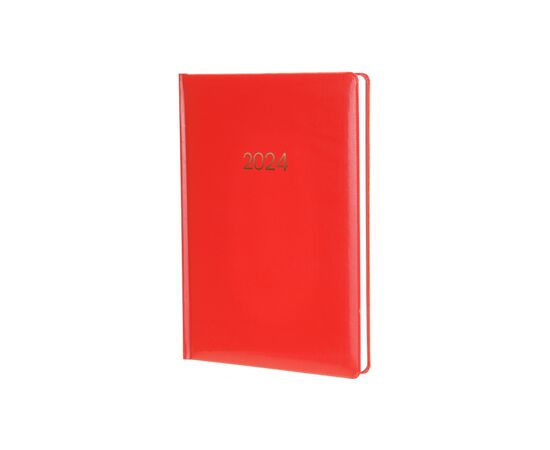 Еженедельник Economix датированный 2024 Spectrum, красный А5 (E21849)