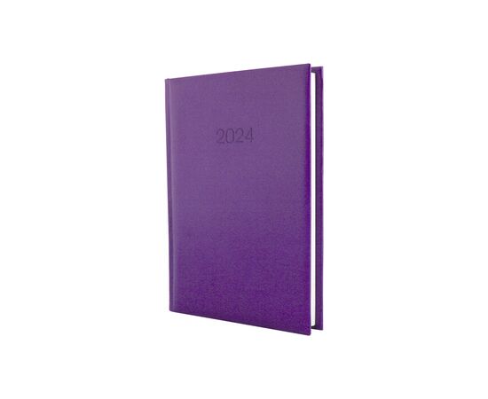 Тижневик Economix датований 2024 PRINCIPE бузковий, А5 (E21690-12)