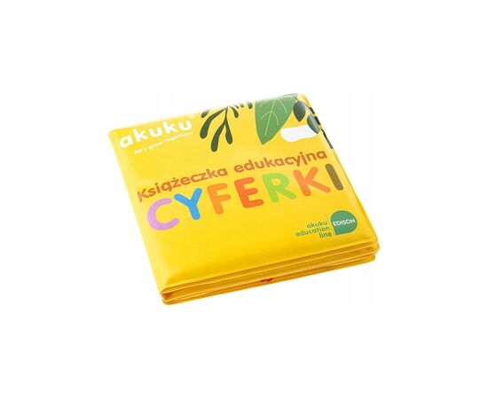 Игрушка для ванной Akuku книга Цифры (A0474)