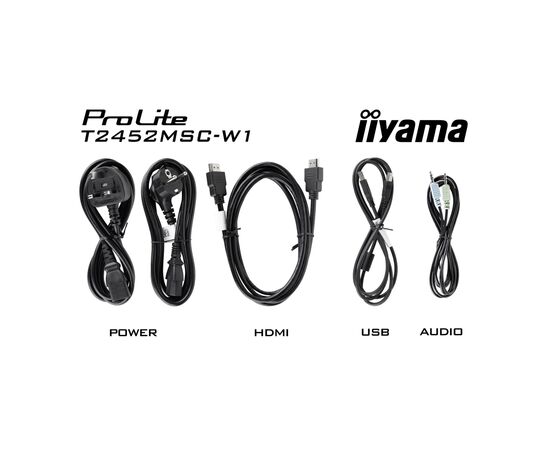 Монитор iiyama T2452MSC-W1, изображение 12 Монитор iiyama T2452MSC-W1, изображение 12