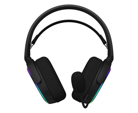 Наушники Hator Phoenix Wireless RGB Tri-mode Black (HTA-870), изображение 2 Наушники Hator Phoenix Wireless RGB Tri-mode Black (HTA-870), изображение 2