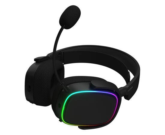 Наушники Hator Phoenix Wireless RGB Tri-mode Black (HTA-870), изображение 4 Наушники Hator Phoenix Wireless RGB Tri-mode Black (HTA-870), изображение 4