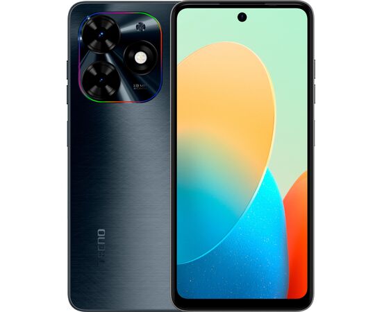 Мобильный телефон Tecno BG6 (Spark Go 2024 4/128Gb) Gravity Black (4894947010538)