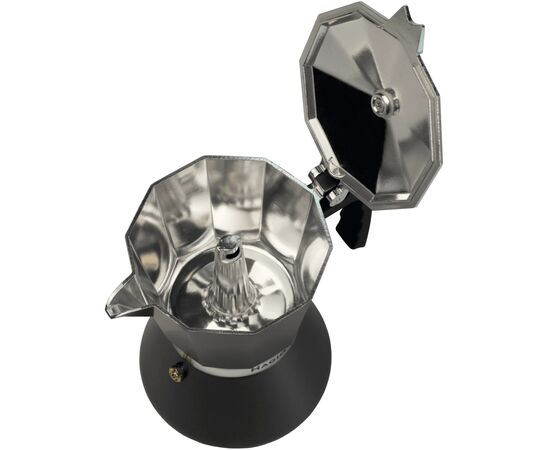 Гейзерная кофеварка Magio Чорна 6 порцій 300 мл (MG-1005), изображение 2