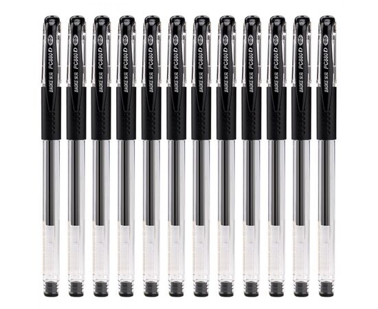 Ручка гелевая Baoke с гриппом 0.5 мм, черная (PEN-BAO-PC880D-B), изображение 2 Ручка гелевая Baoke с гриппом 0.5 мм, черная (PEN-BAO-PC880D-B), изображение 2
