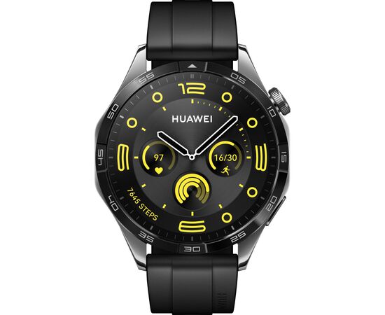 Смарт-часы Huawei WATCH GT 4 46mm Active Black (55020BGS), изображение 2 Смарт-часы Huawei WATCH GT 4 46mm Active Black (55020BGS), изображение 2