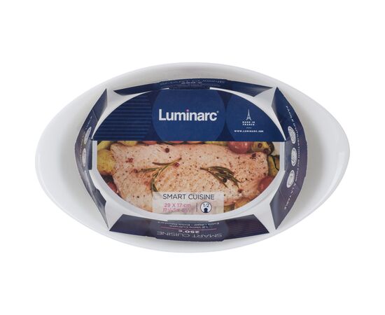 Форма для випікання Luminarc Smart Cuisine овальна 29 х 17 см (N3567), зображення 3 Форма для випікання Luminarc Smart Cuisine овальна 29 х 17 см (N3567), зображення 3