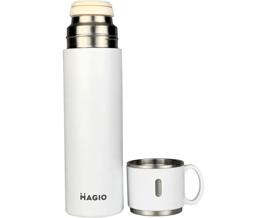Термос Magio 1046 0.5 л Білий (MG-1046W), изображение 2 Термос Magio 1046 0.5 л Білий (MG-1046W), изображение 2