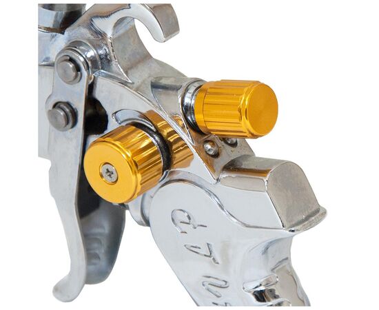 Краскопульт Sigma HVLP 0.8мм верхний бак, (пласт) (6812221), изображение 4