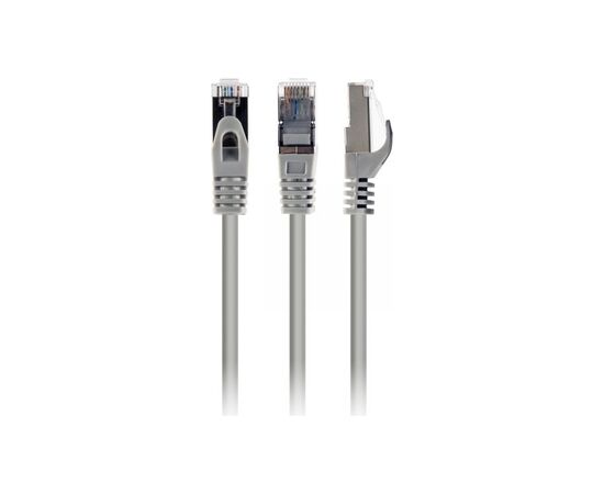 Патч-корд 2м S/FTP Cat 6A CU LSZH grey Cablexpert (PP6A-LSZHCU-2M)