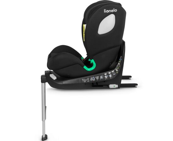 Автокрісло Lionelo Braam i-Size Black Carbon, чорно-сіре (LO-BRAAM I-SIZE BLACK CARBON), зображення 4 Автокрісло Lionelo Braam i-Size Black Carbon, чорно-сіре (LO-BRAAM I-SIZE BLACK CARBON), зображення 4