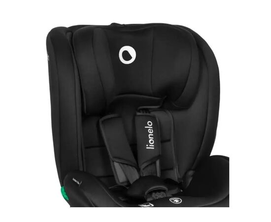 Автокресло Lionelo Bastiaan i-Size Black Grey, черное (LO-BASTIAAN I-SIZE BLACK GREY), изображение 3 Автокресло Lionelo Bastiaan i-Size Black Grey, черное (LO-BASTIAAN I-SIZE BLACK GREY), изображение 3