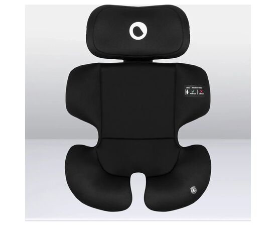 Автокресло Lionelo Bastiaan i-Size Black Red, черное с красным (LO-BASTIAAN I-SIZE BLACK RED), изображение 7 Автокресло Lionelo Bastiaan i-Size Black Red, черное с красным (LO-BASTIAAN I-SIZE BLACK RED), изображение 7