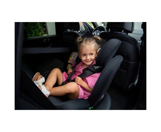 Автокресло Lionelo Bastiaan i-Size Black Red, черное с красным (LO-BASTIAAN I-SIZE BLACK RED), изображение 9 Автокресло Lionelo Bastiaan i-Size Black Red, черное с красным (LO-BASTIAAN I-SIZE BLACK RED), изображение 9
