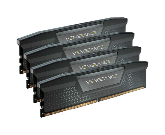 Модуль пам'яті для комп'ютера DDR5 96GB (4x24GB) 5600 MHz Vengeance Black Corsair (CMK96GX5M4B5600C40), зображення 2 Модуль пам'яті для комп'ютера DDR5 96GB (4x24GB) 5600 MHz Vengeance Black Corsair (CMK96GX5M4B5600C40), зображення 2