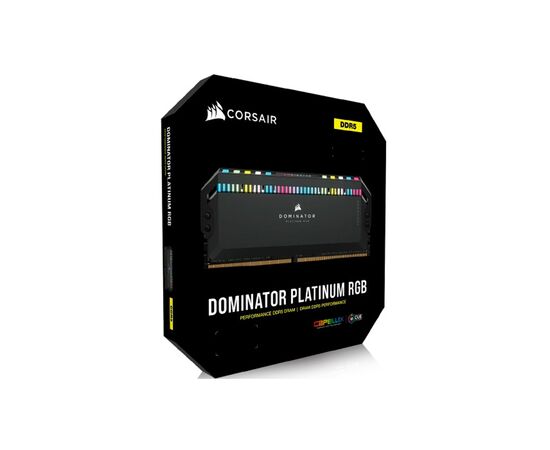 Модуль пам'яті для комп'ютера DDR5 32GB (2x16GB) 6000 MHz Dominator Platinum RGB Black Corsair (CMT32GX5M2X6000C36), зображення 5 Модуль пам'яті для комп'ютера DDR5 32GB (2x16GB) 6000 MHz Dominator Platinum RGB Black Corsair (CMT32GX5M2X6000C36), зображення 5