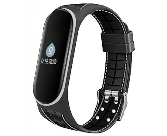 Ремешок для фитнес браслета BeCover Lattice Style для Xiaomi Mi Smart Band 5 Gray (705161)
