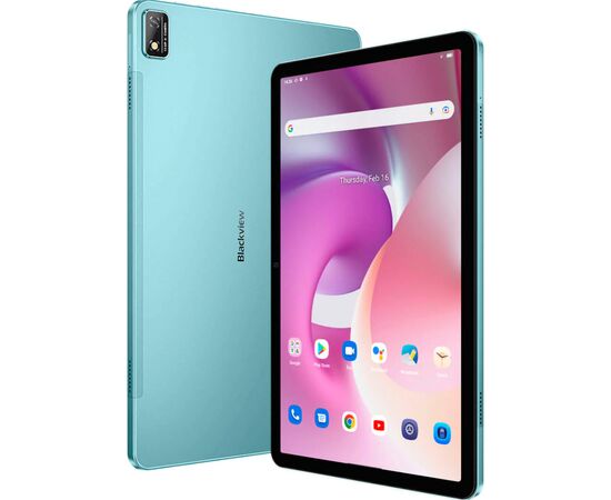 Планшет Blackview TAB 16 11" 8/256GB LTE Mint Green (6931548311423), изображение 5 Планшет Blackview TAB 16 11" 8/256GB LTE Mint Green (6931548311423), изображение 5