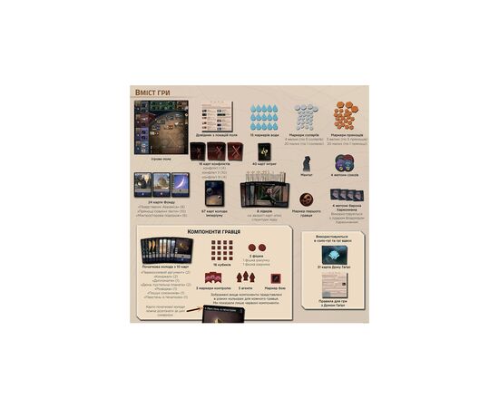 Настольная игра Geekach Games Дюна: Империум (Dune: Imperium, украинский) (GKCH008), изображение 3 Настольная игра Geekach Games Дюна: Империум (Dune: Imperium, украинский) (GKCH008), изображение 3
