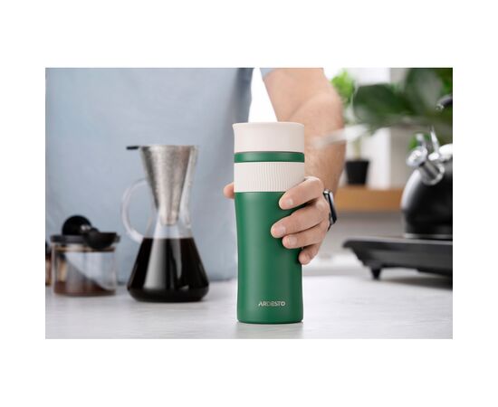 Термочашка Ardesto CaldoCup 450 мл Зелена (AR2645GC), зображення 3