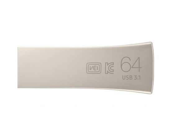 USB флеш накопитель Samsung 64GB Bar Plus Silver USB 3.1 (MUF-64BE3/APC), изображение 2 USB флеш накопитель Samsung 64GB Bar Plus Silver USB 3.1 (MUF-64BE3/APC), изображение 2