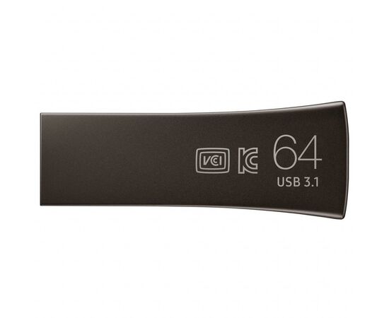 USB флеш накопитель Samsung 64GB Bar Plus Black USB 3.1 (MUF-64BE4/APC), изображение 2 USB флеш накопитель Samsung 64GB Bar Plus Black USB 3.1 (MUF-64BE4/APC), изображение 2
