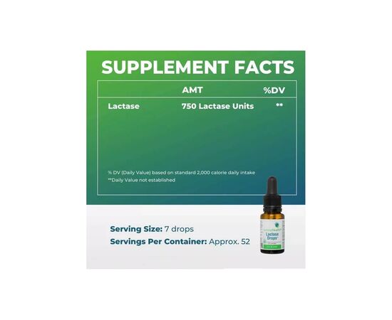 Вітамінно-мінеральний комплекс Seeking Health Лактаза в краплях, Lactase Drops, 15 мл (SKH52059), зображення 4 Вітамінно-мінеральний комплекс Seeking Health Лактаза в краплях, Lactase Drops, 15 мл (SKH52059), зображення 4