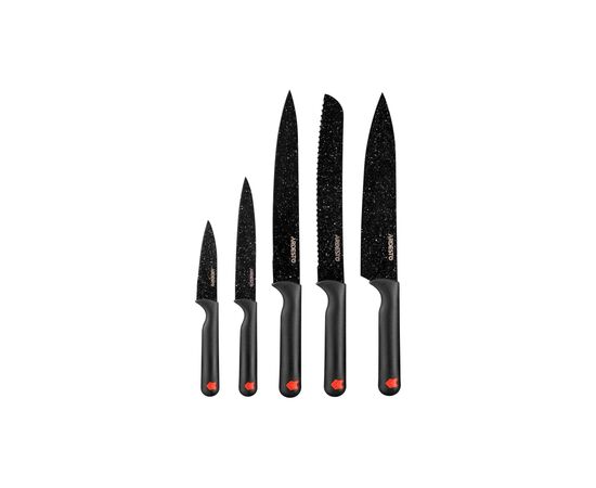 Набор ножей Ardesto Black Mars 5 шт Black (AR2105BR)