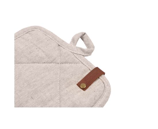 Кухонна прихватка Ardesto Oliver бежевий 20х20см, 100% бавовна (ART04OB), зображення 5